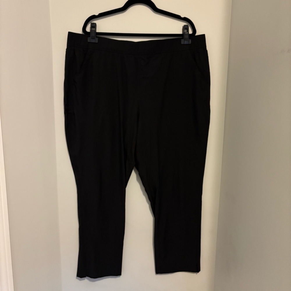 Eddie Bauer Women's Black Pants XXL